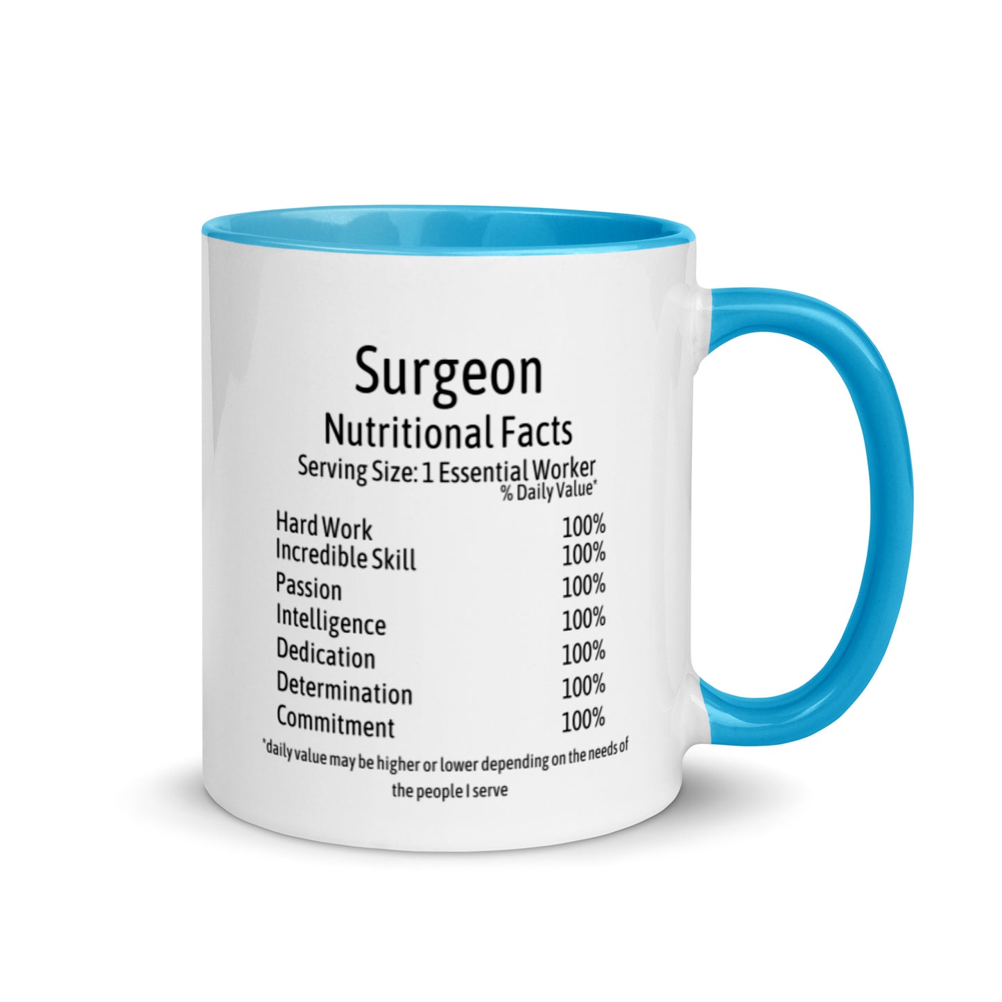 Surgeon Mug with Color Inside