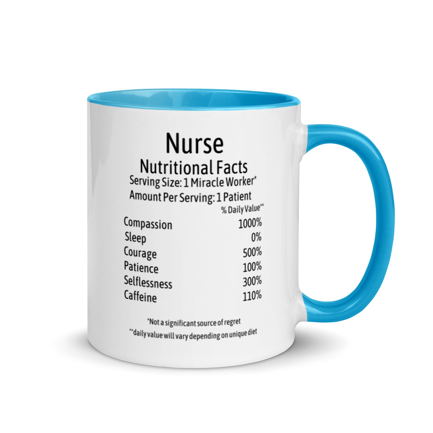 Nurse Mug with Color Inside