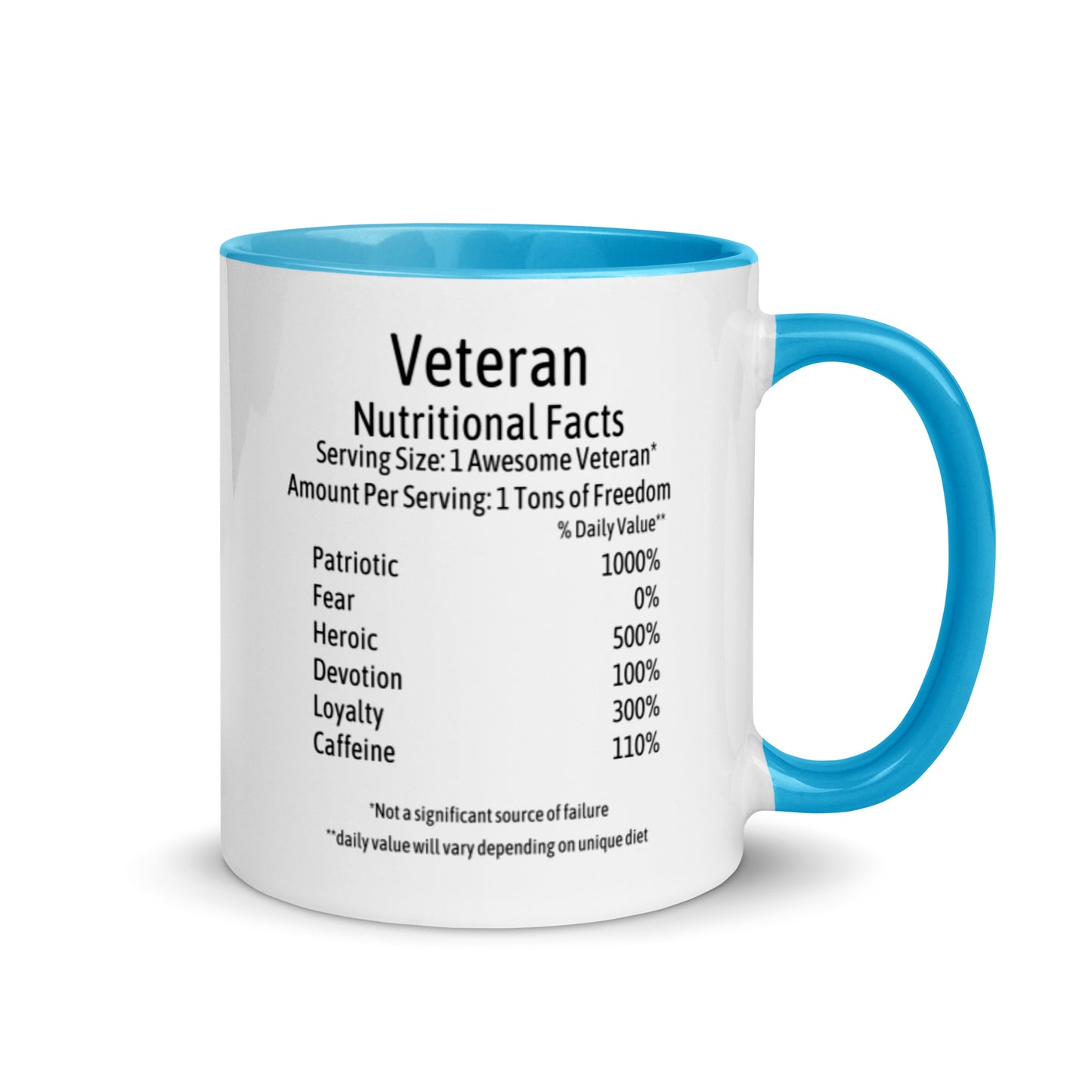 Veteran Mug with Color Inside