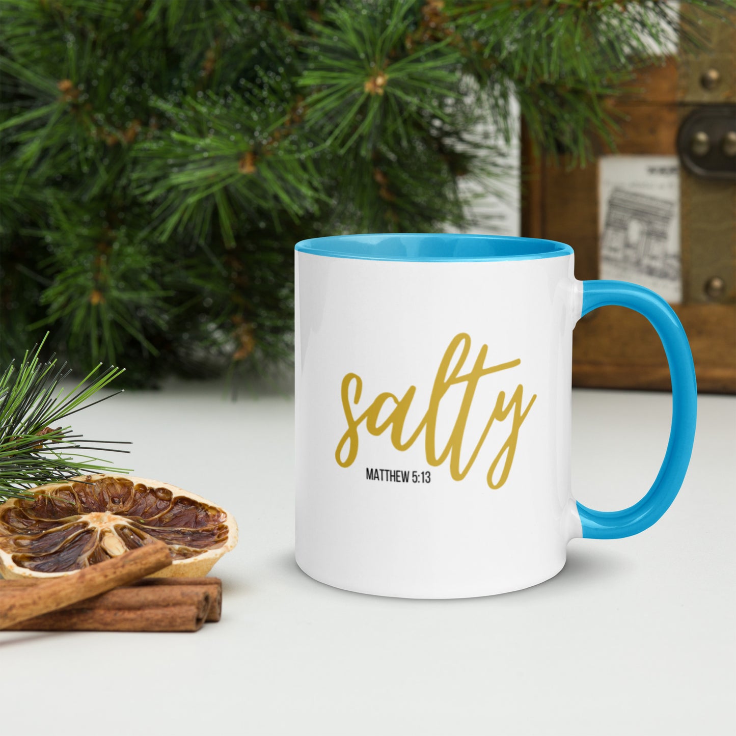 Matthew 5:13 Mug with Color Inside