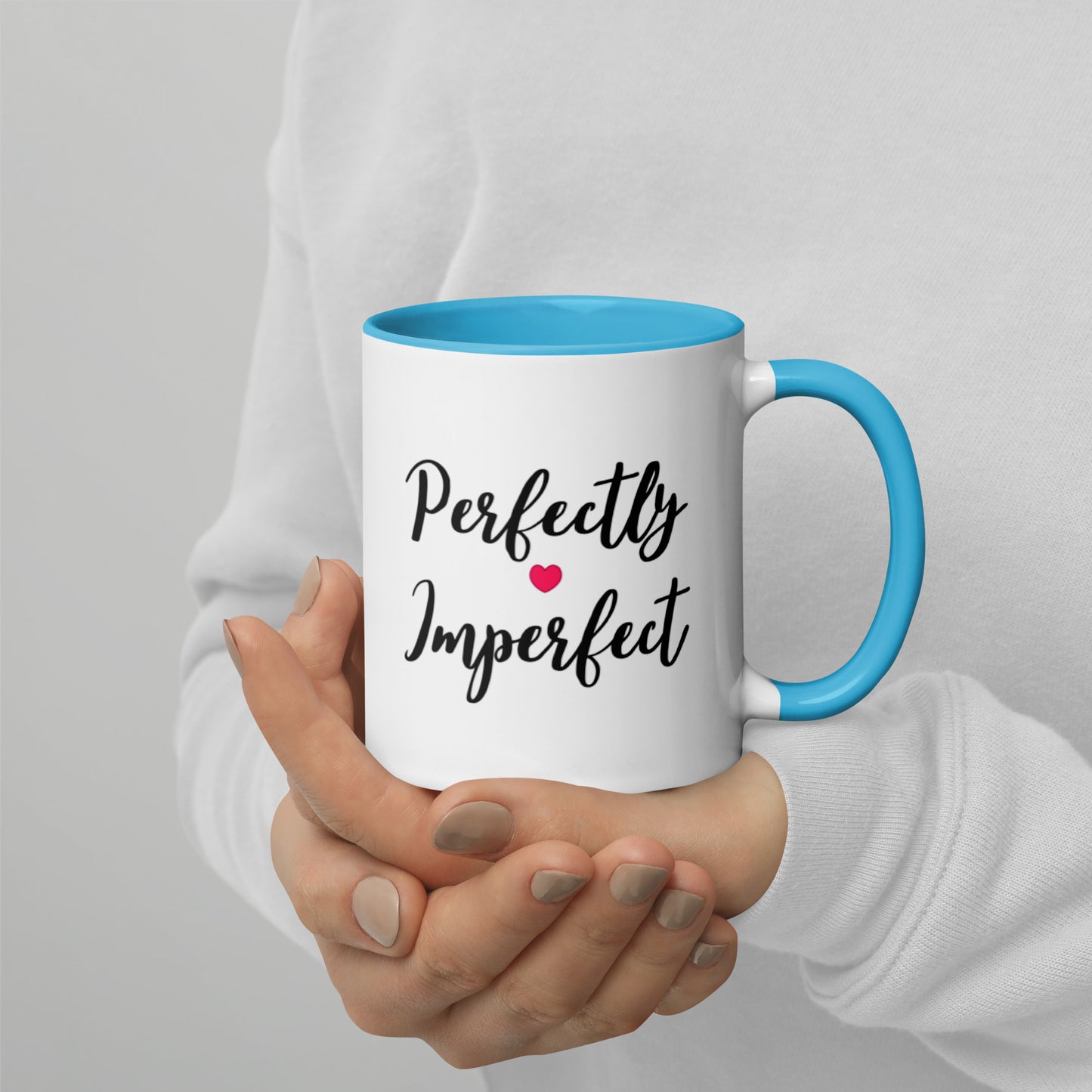 Perfectly Imperfect Mug with Color Inside