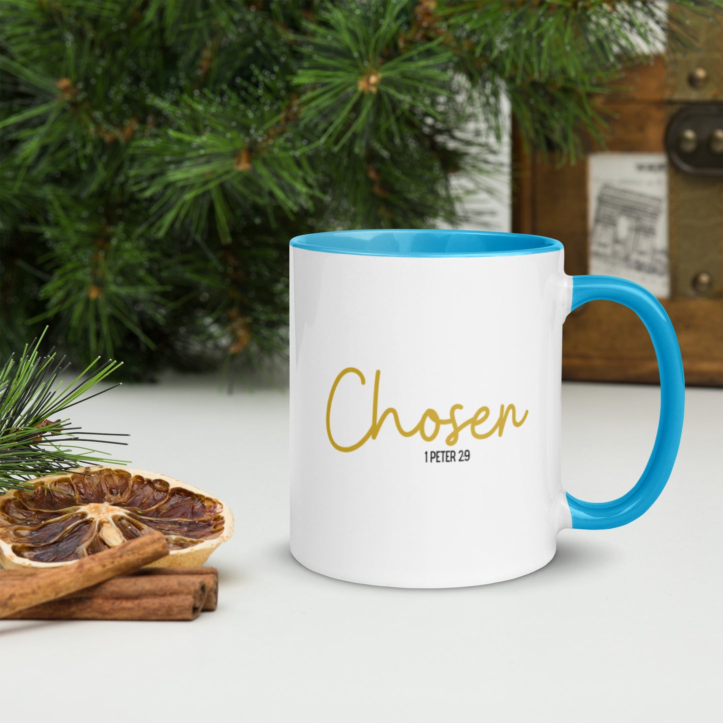 Chosen Mug with Color Inside 1 Peter 2:9