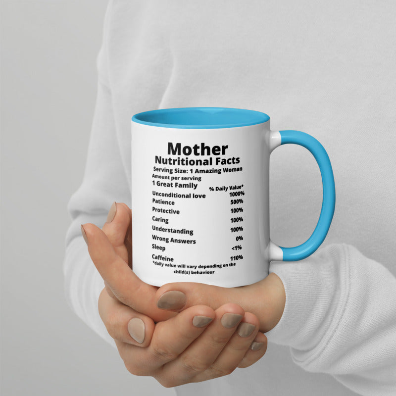 Mother Gift - Mother Mug With Nutritional Facts