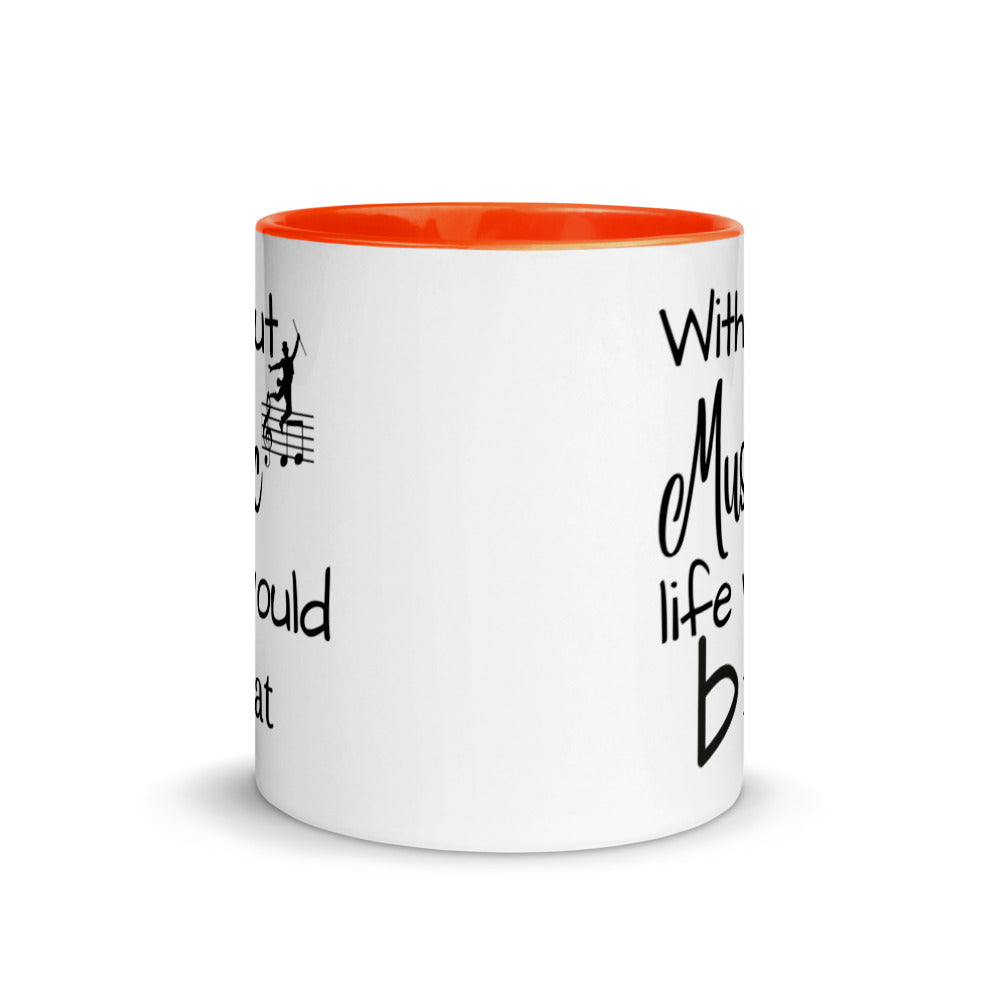 Musician Gift - Without Music Life Would B Flat