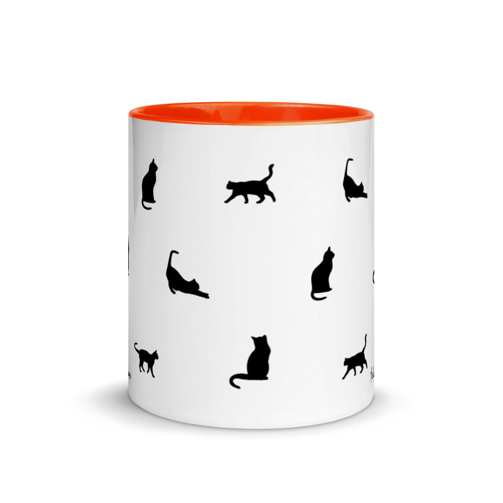 Cat Gift - Black Cat Mug With Pun