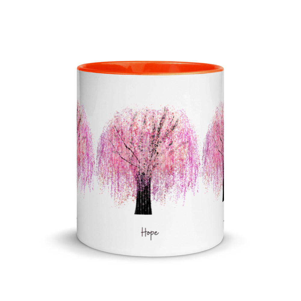 Cherry Blossom Gift - Faith Hope Love Mug