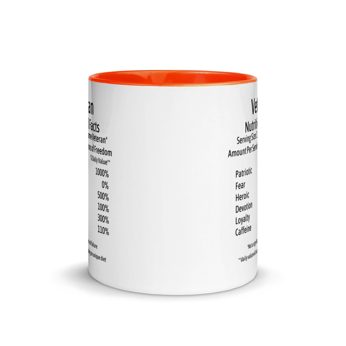 Veteran Mug with Color Inside