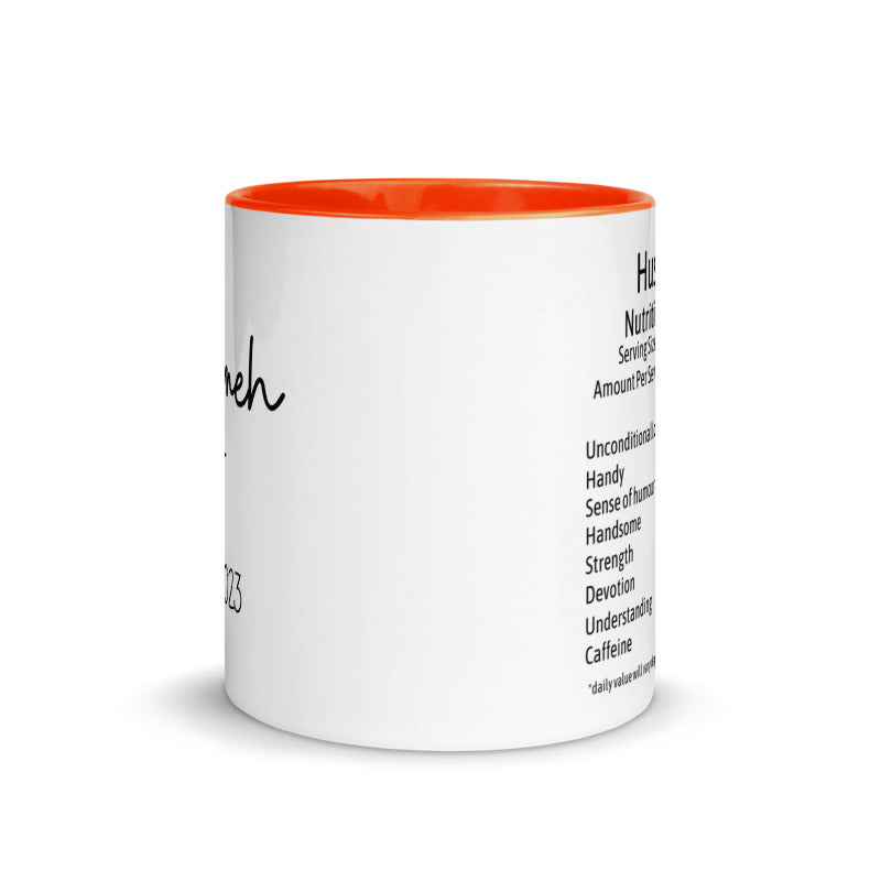 Personalised Mr Mug with Color Inside
