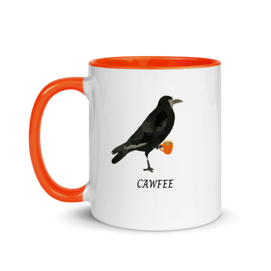 Bird Lover Gifts- Cawfee Mug