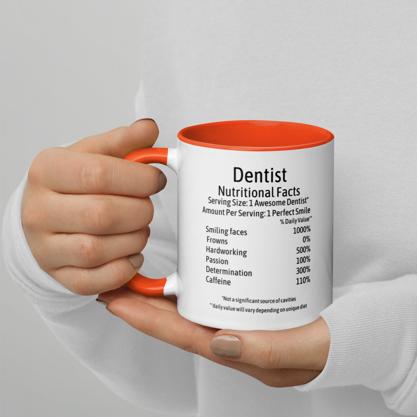 Dentist Mug with Color Inside