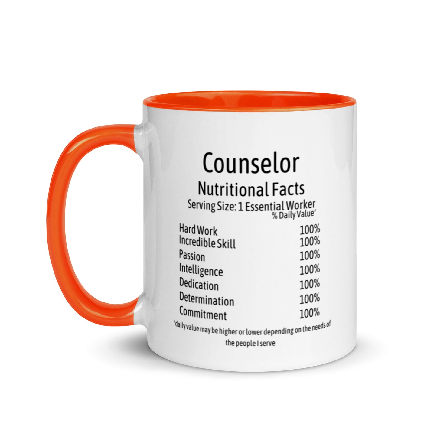 Counselor Mug with Color Inside
