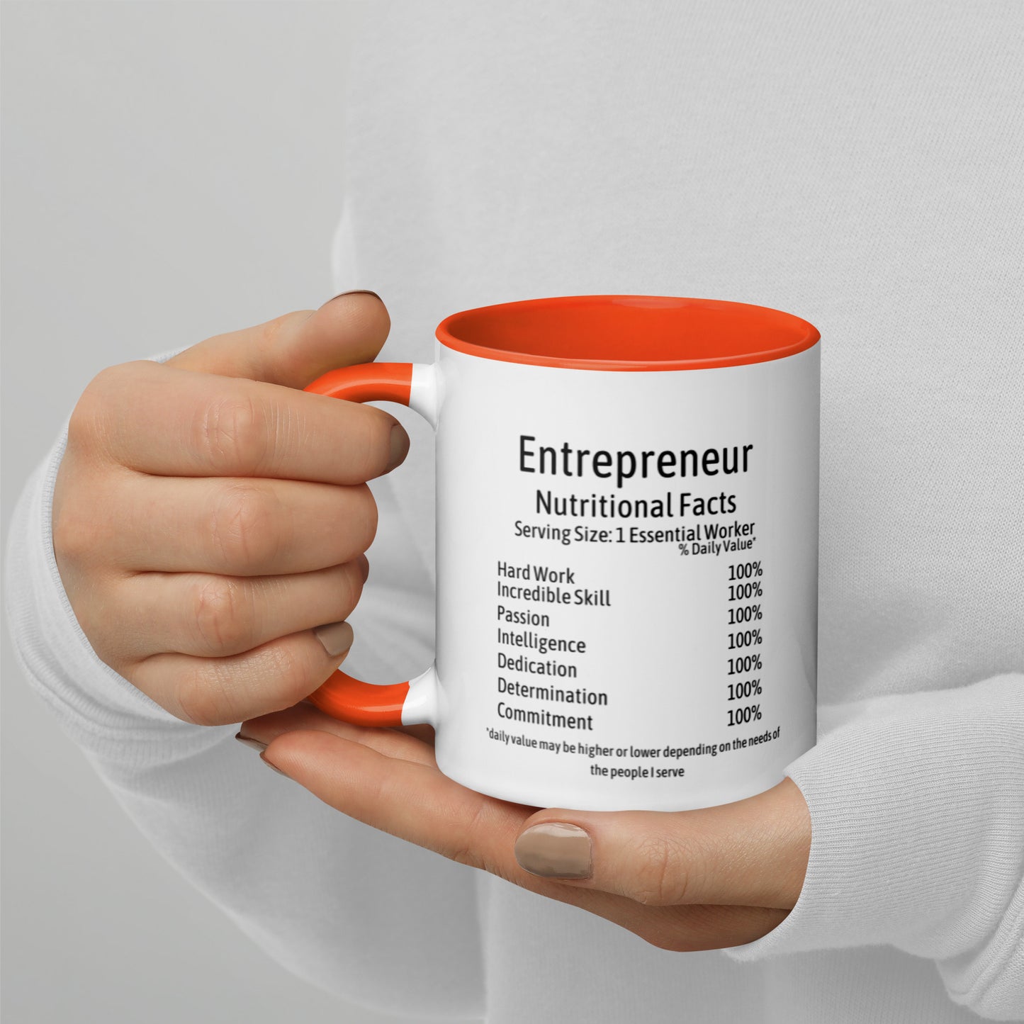 Entrepreneur Mug with Color Inside