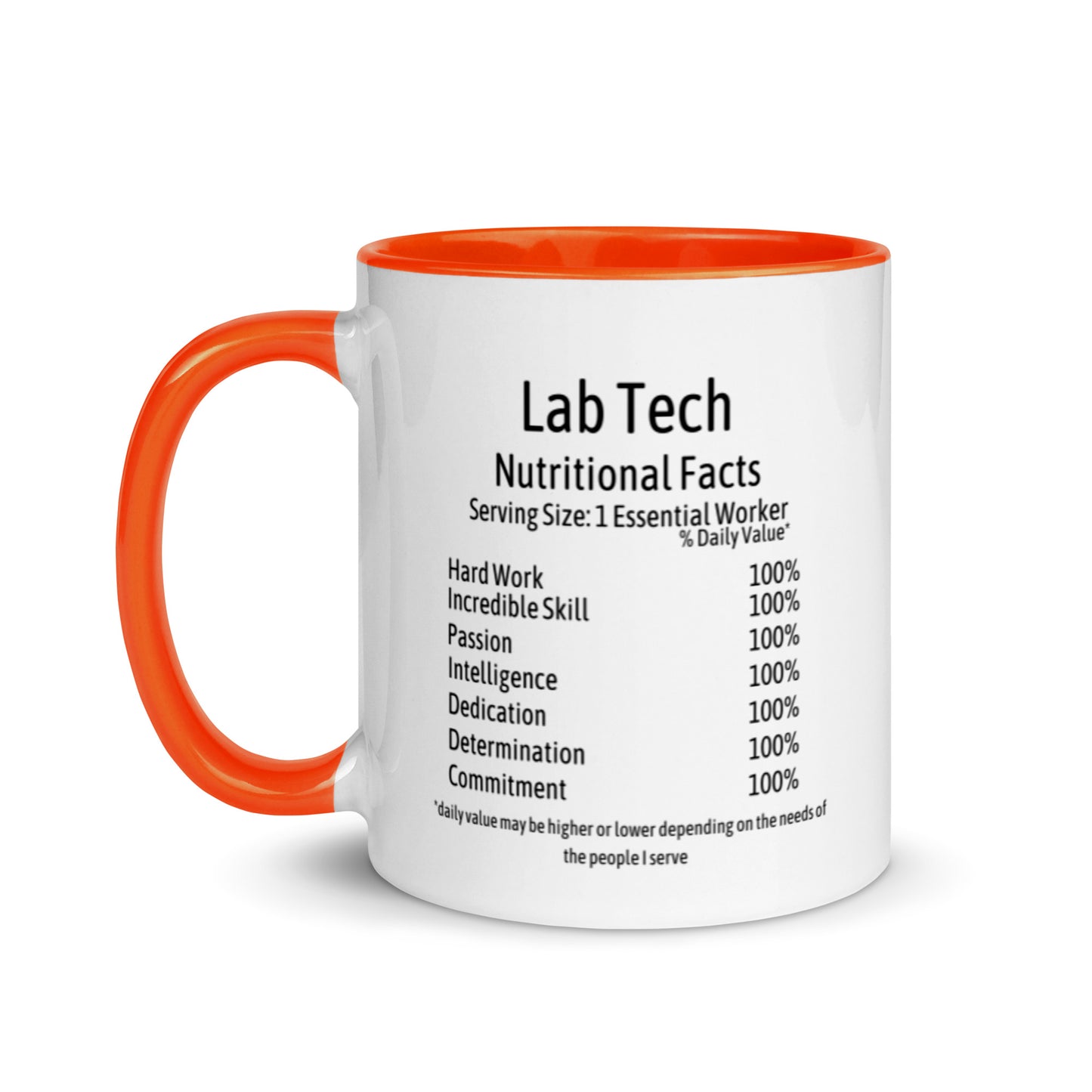 Lab Technician Mug with Color Inside