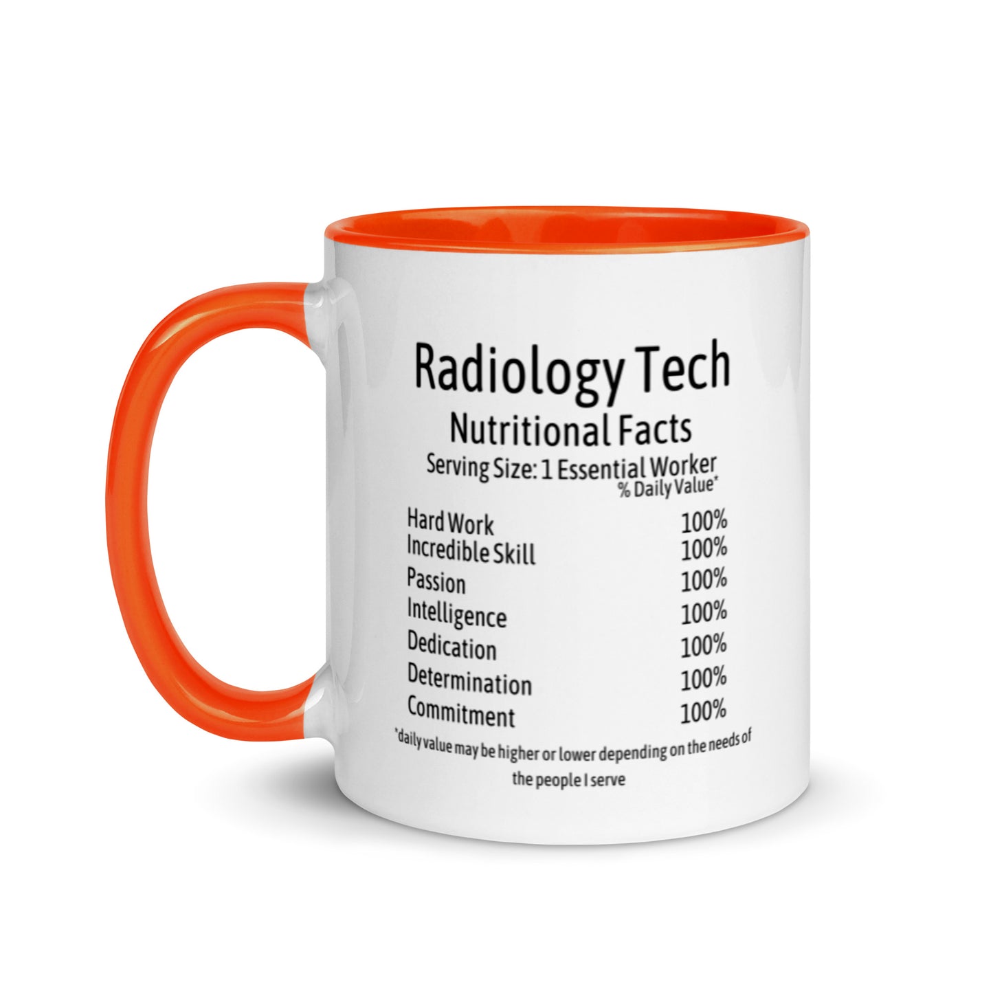 Radiology Mug with Color Inside