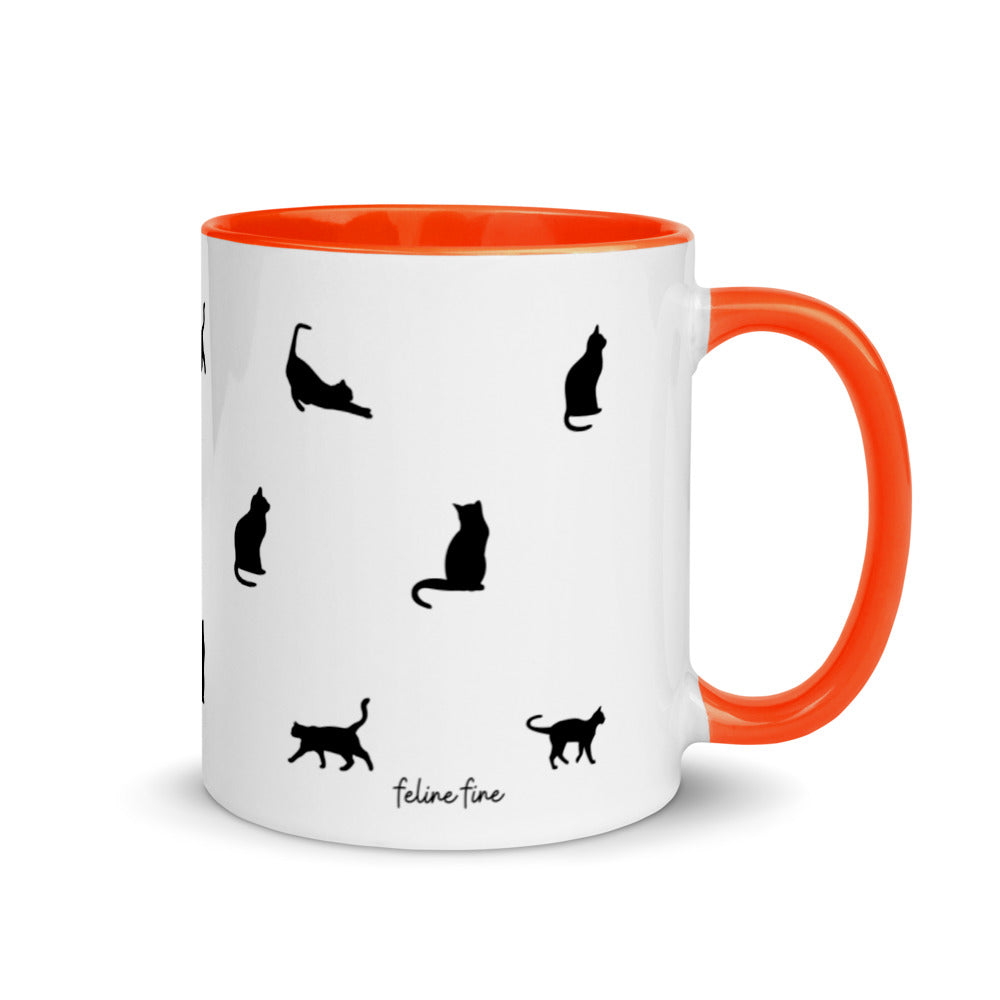 Cat Gift - Black Cat Mug With Pun