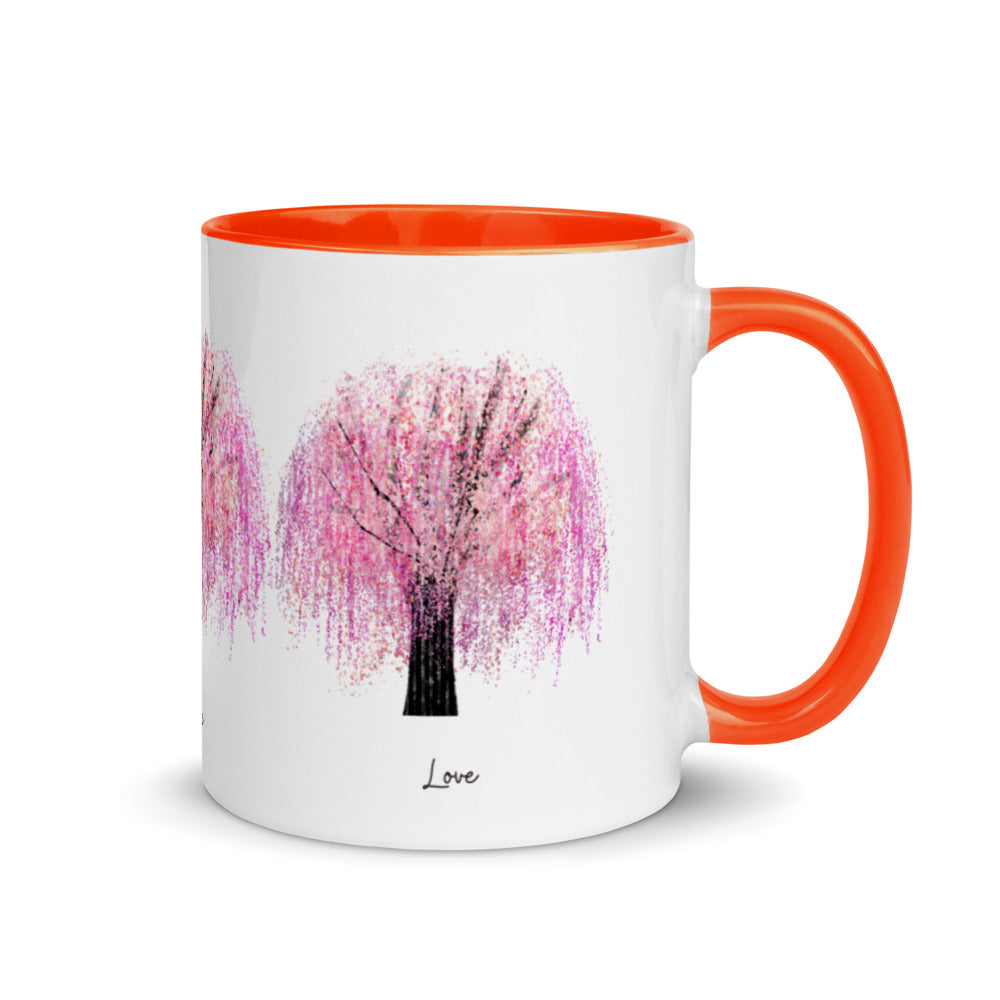 Cherry Blossom Gift - Faith Hope Love Mug