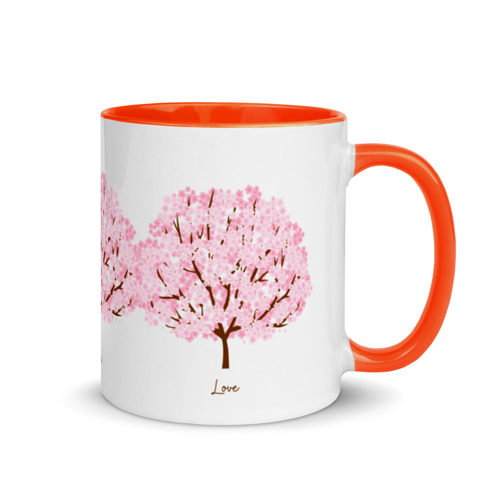 Cherry Blossom Gift - Faith Hope Love Mug