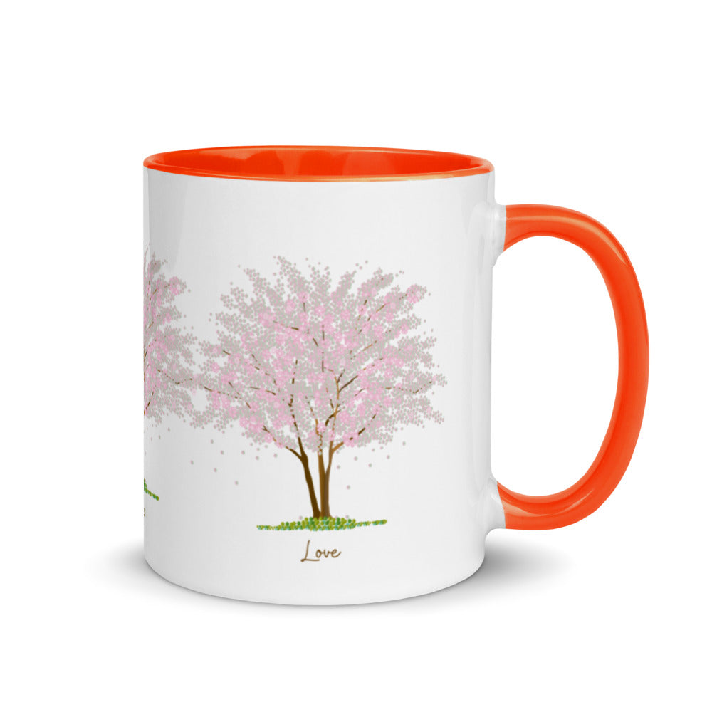 Cherry Blossom Gift - Faith Hope Love Mug