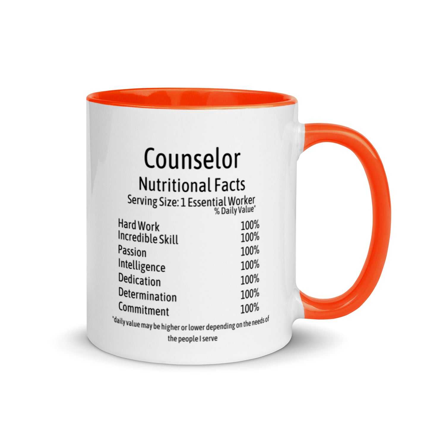 Counselor Mug with Color Inside