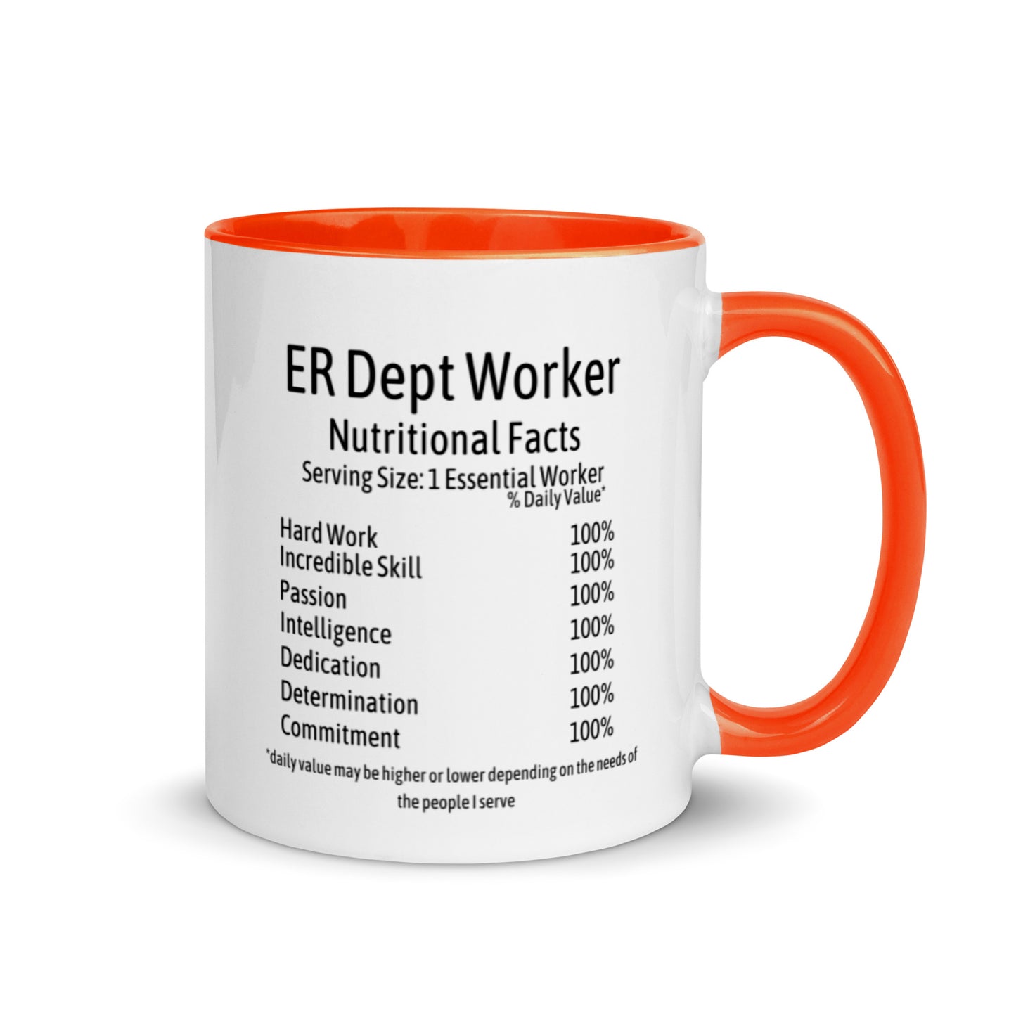 ER Department Worker Mug with Color Inside