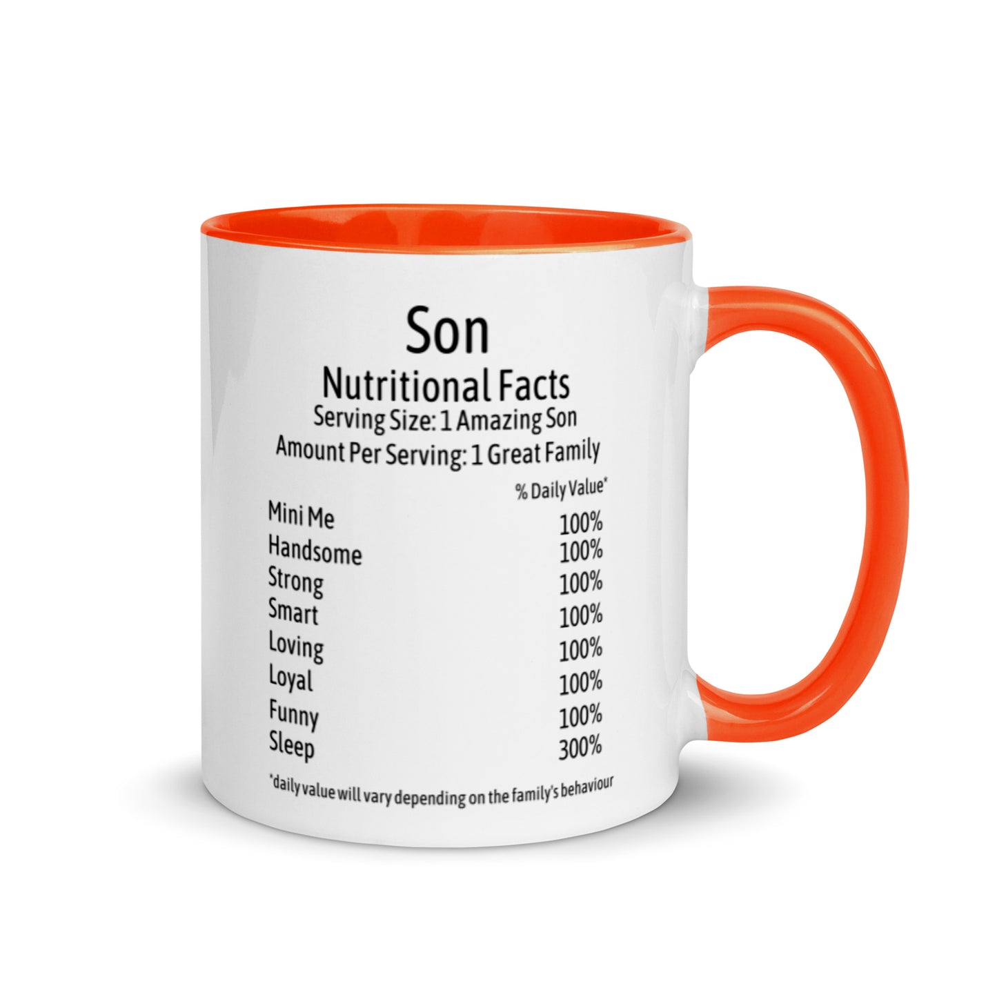 Son Mug with Color Inside