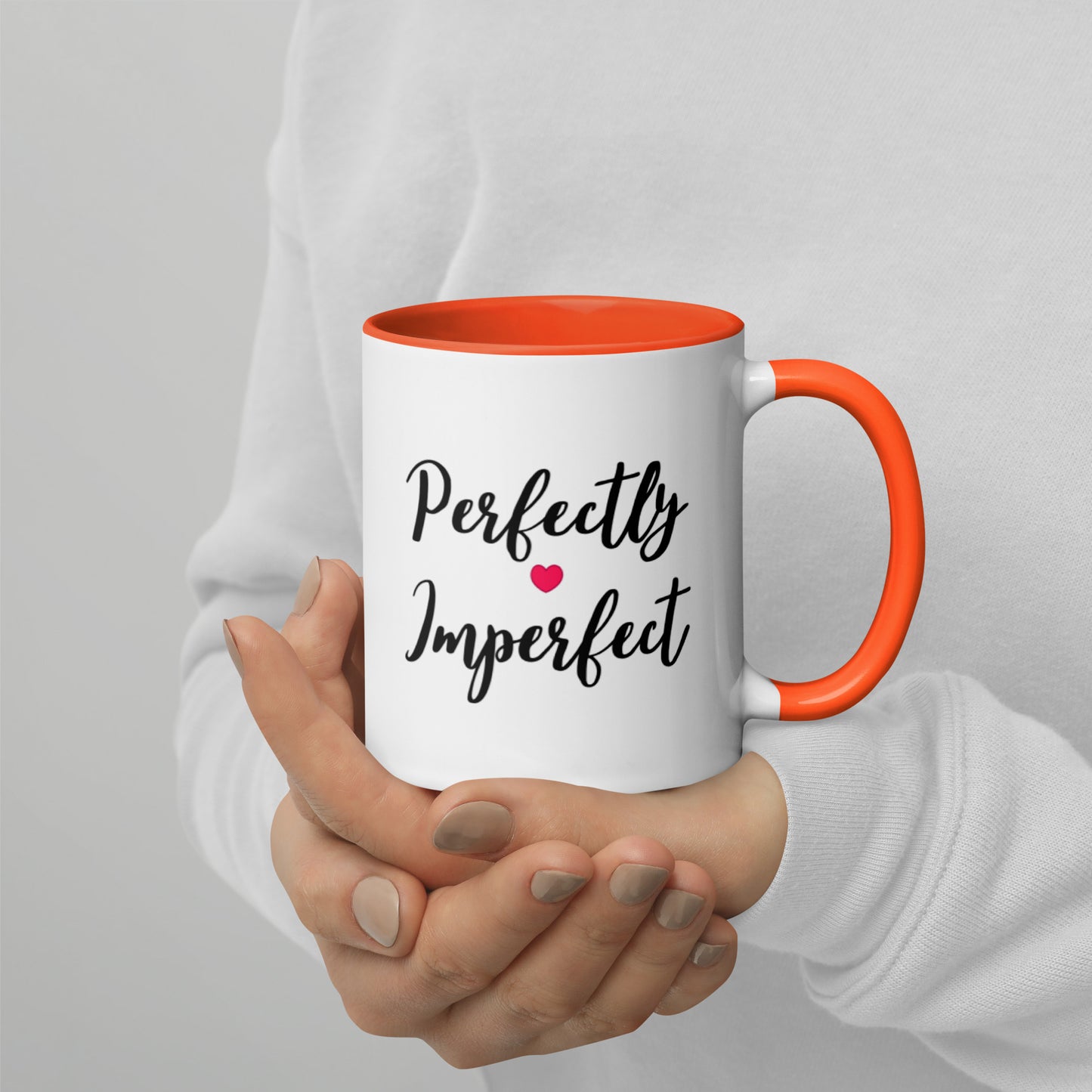 Perfectly Imperfect Mug With Color Inside