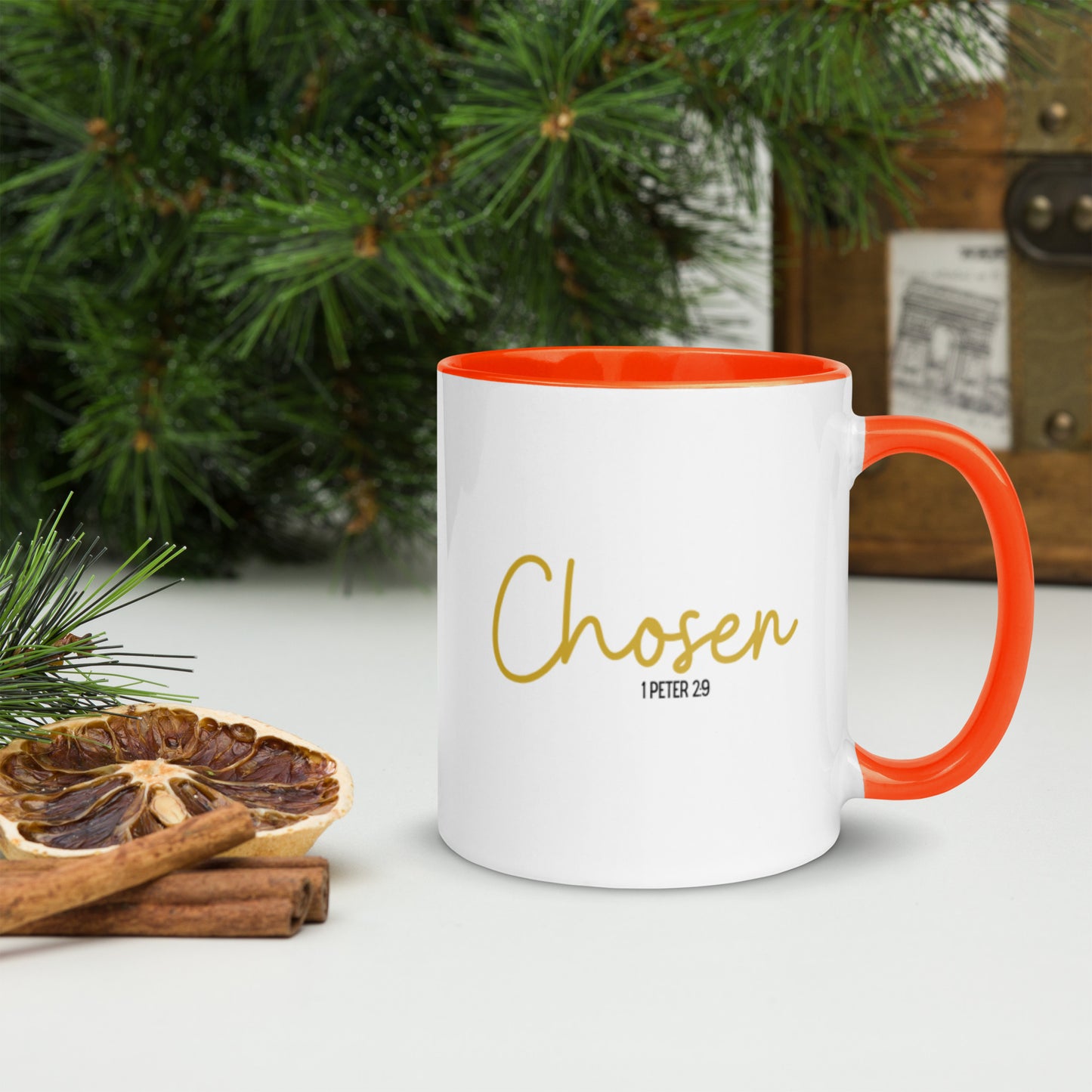 Chosen Mug with Color Inside 1 Peter 2:9