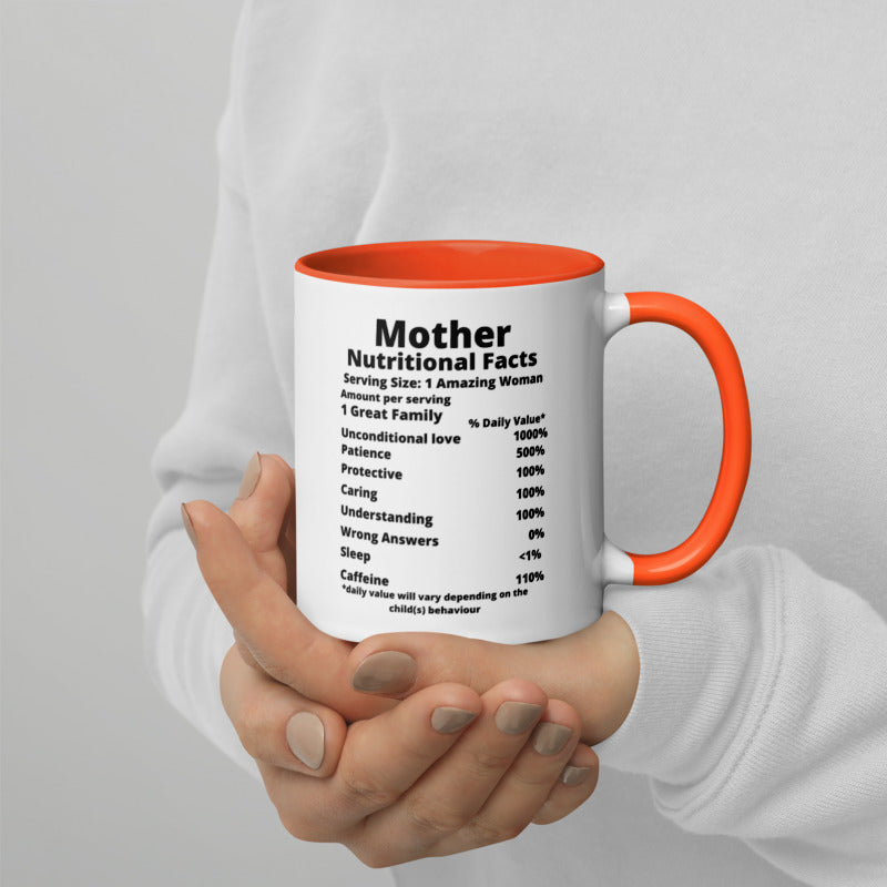 Mother Gift - Mother Mug With Nutritional Facts