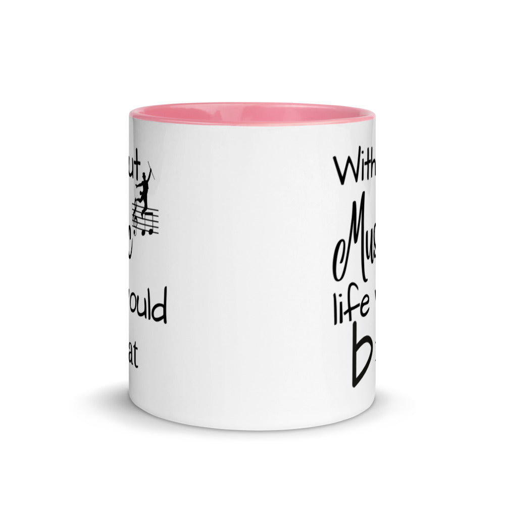 Musician Gift - Without Music Life Would B Flat