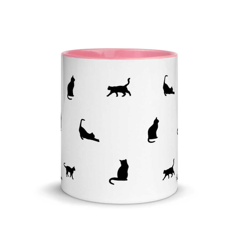Cat Gift - Black Cat Mug With Pun