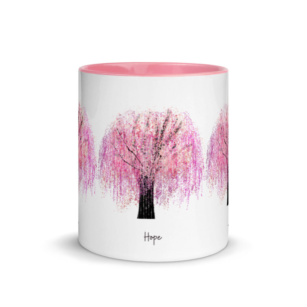 Cherry Blossom Gift - Faith Hope Love Mug
