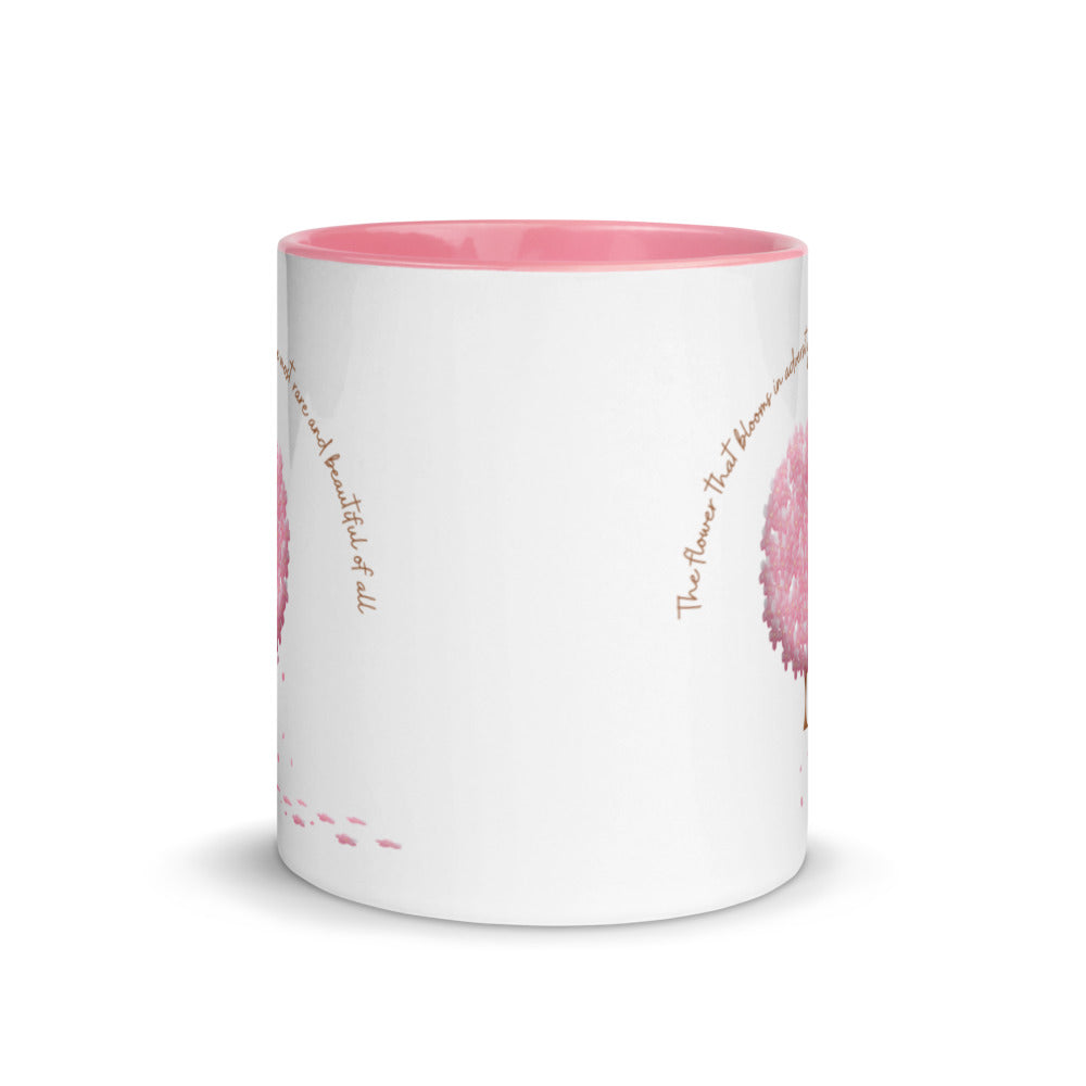 Gift For Her - Personalised Mug With Lovely Blossom Quote