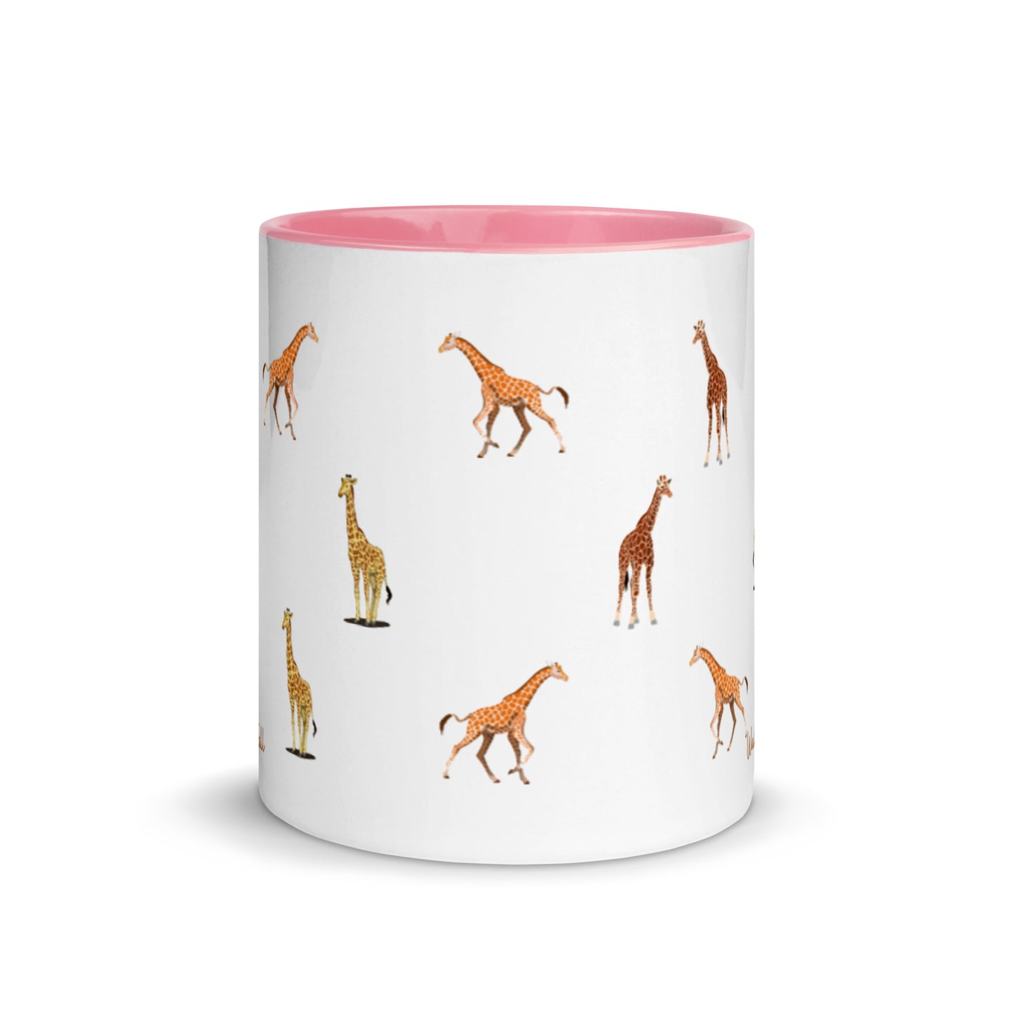 Giraffe Mug Two Tone 'Walk Tall'