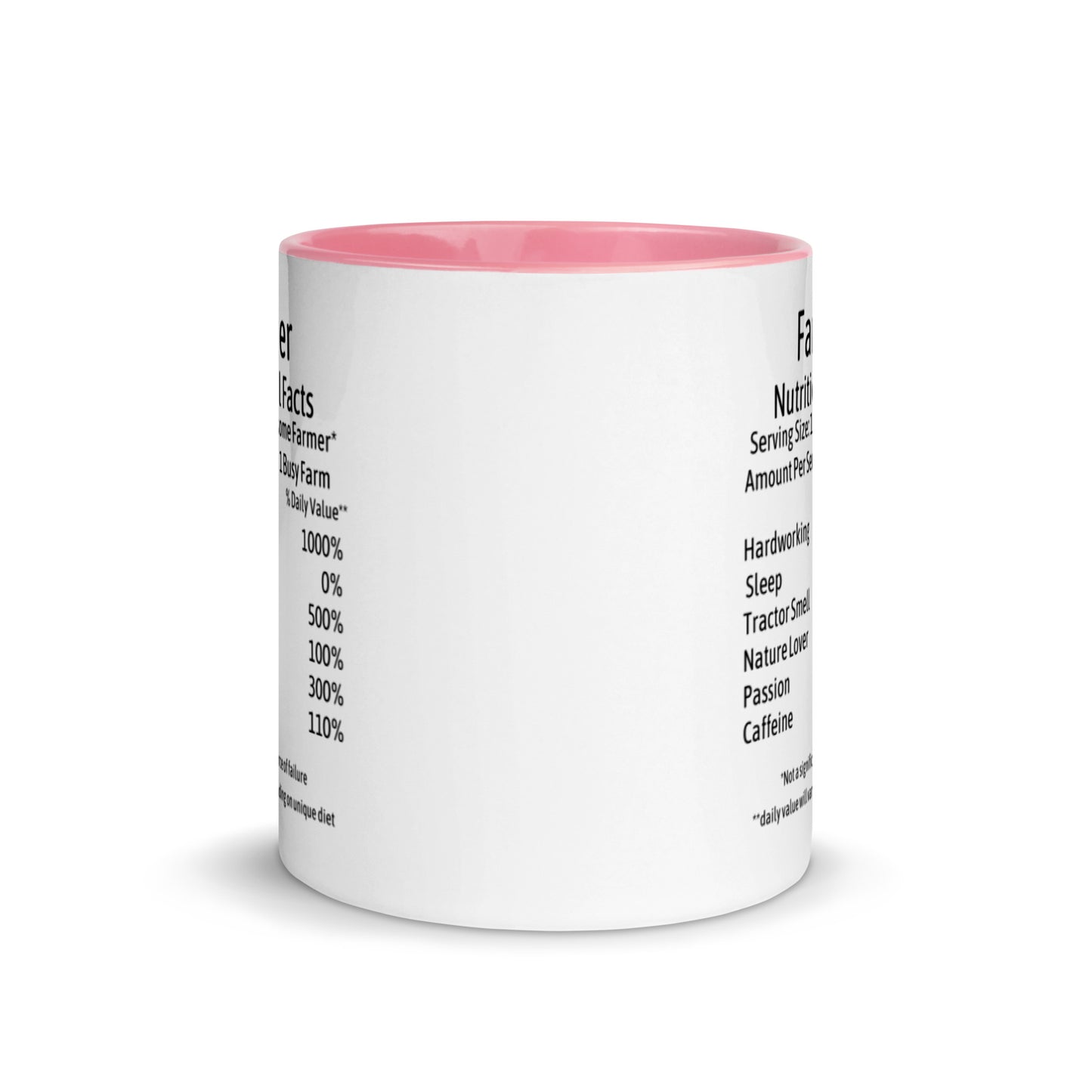 Farmer Mug with Color Inside