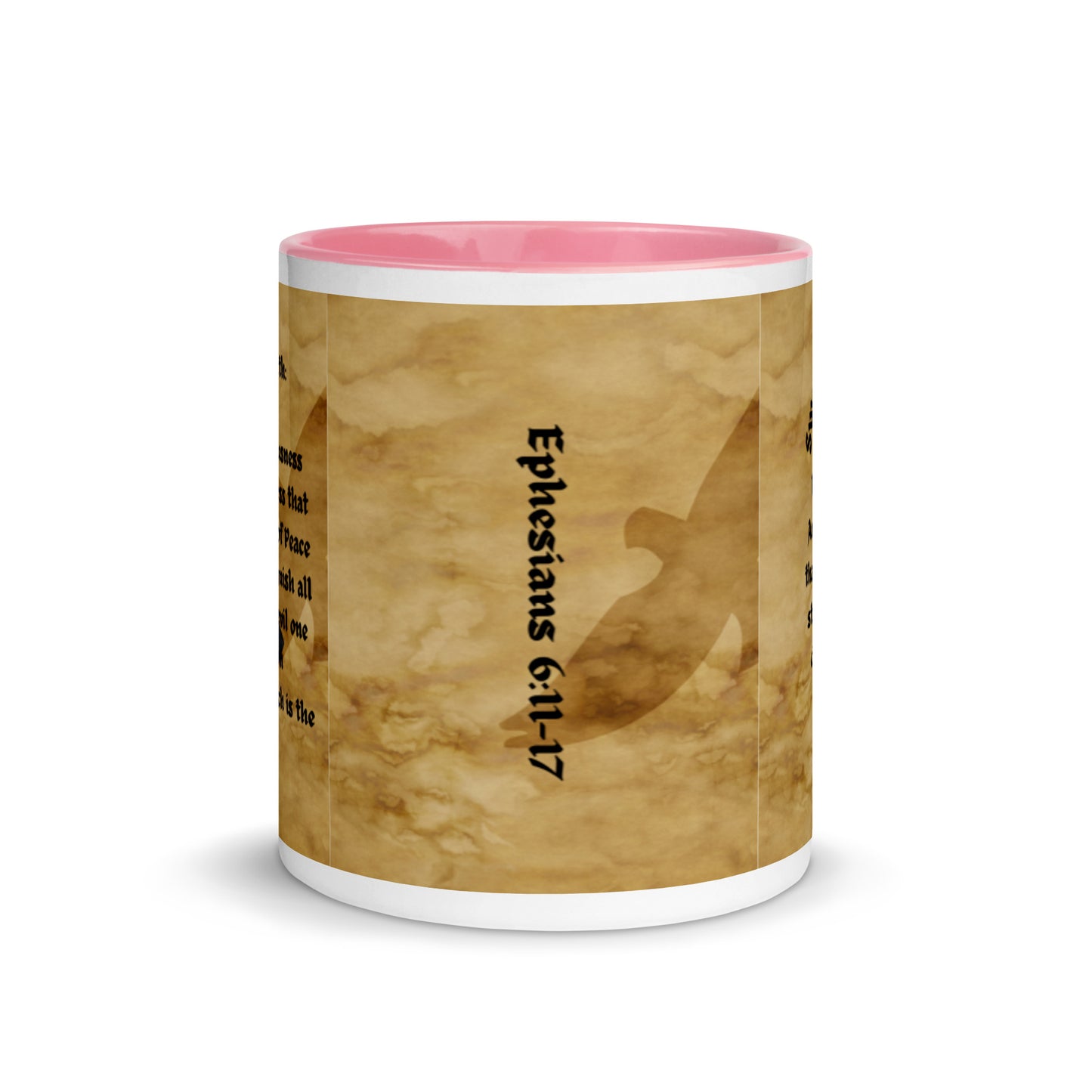 Ephesians 6:11-17 Mug with Color Inside, Put On The Full Armour