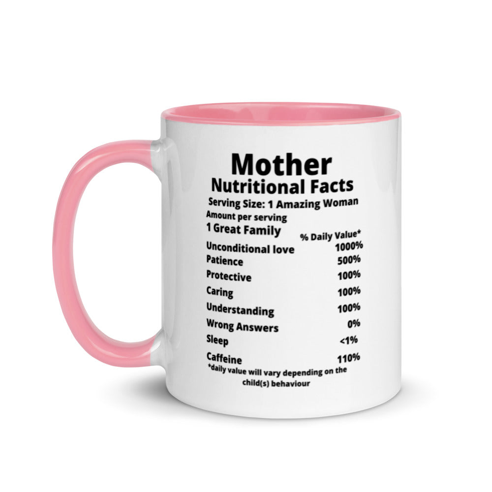 Mother Gift - Mother Mug With Nutritional Facts
