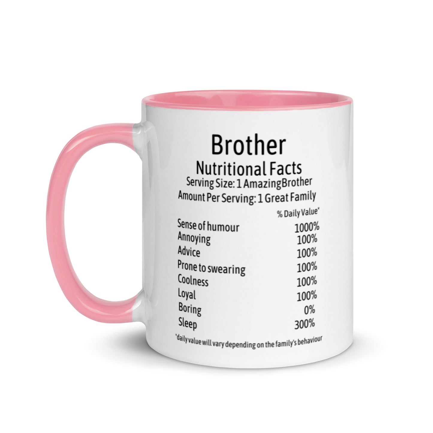Brother Mug with Color Inside