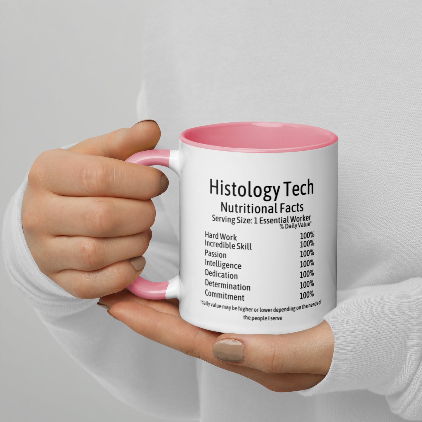 Histology Technician Mug with Color Inside