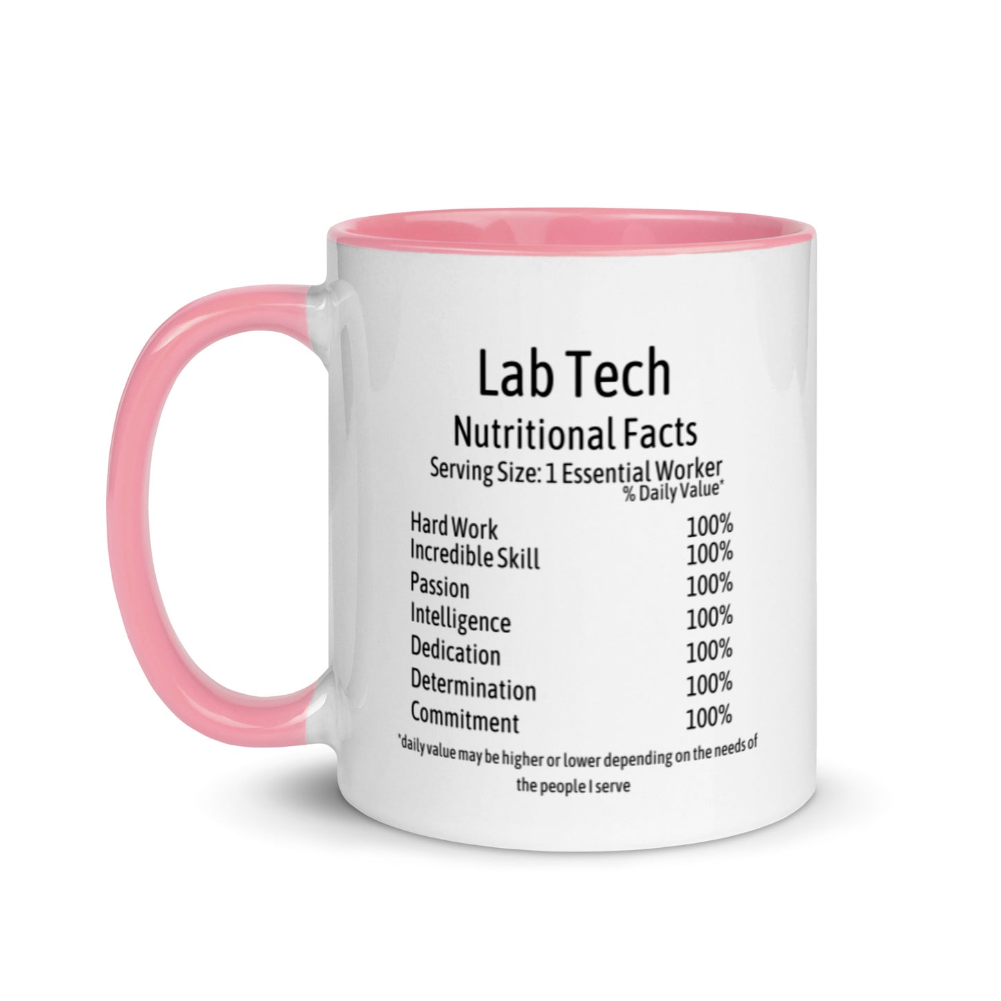 Lab Technician Mug with Color Inside