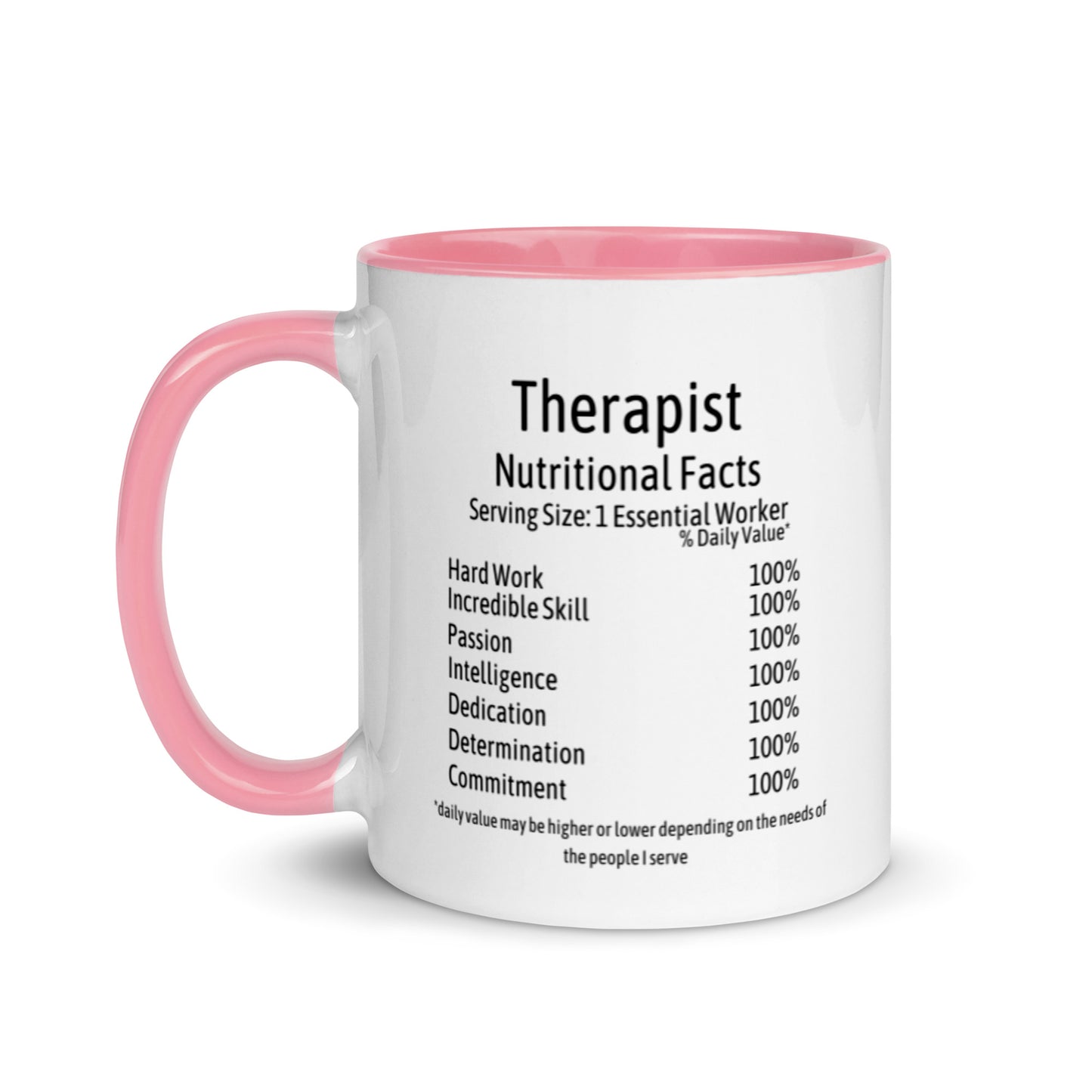 Therapist Mug with Color Inside