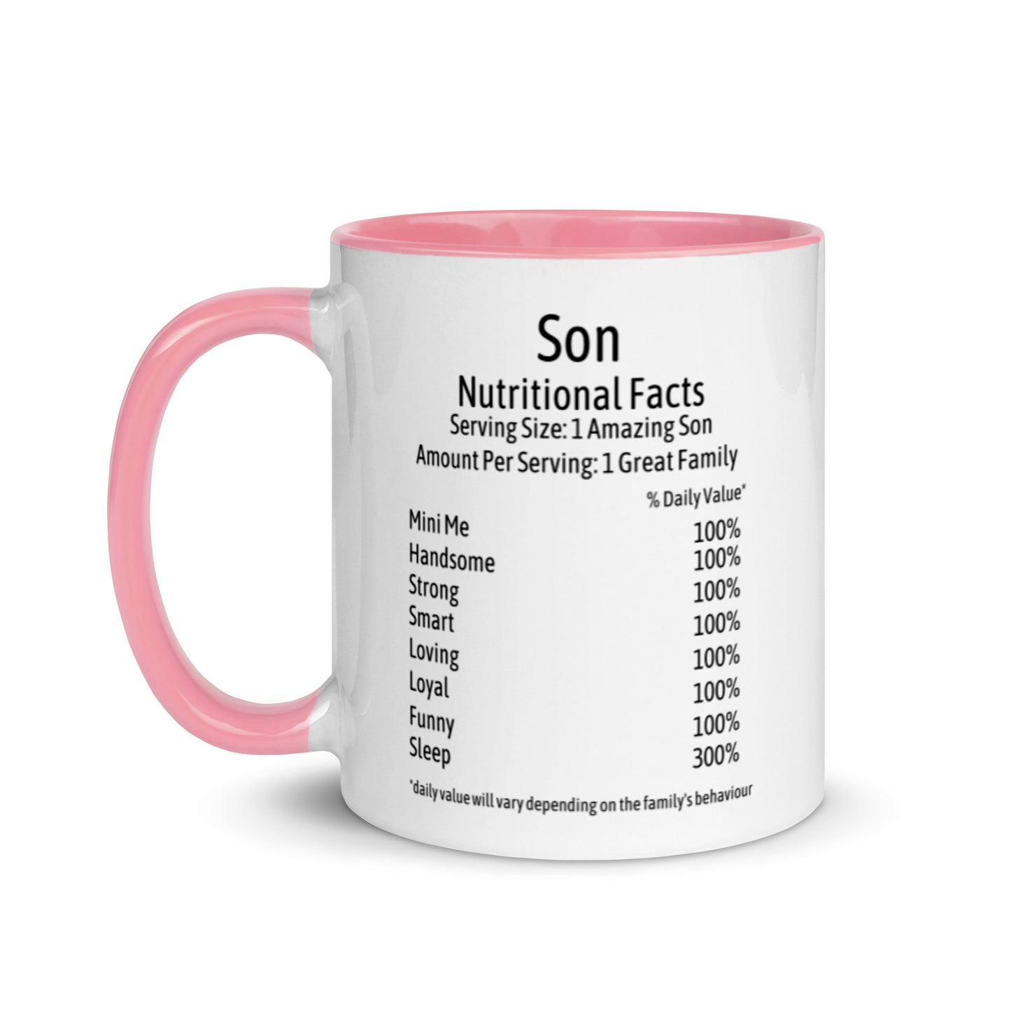 Son Mug with Color Inside