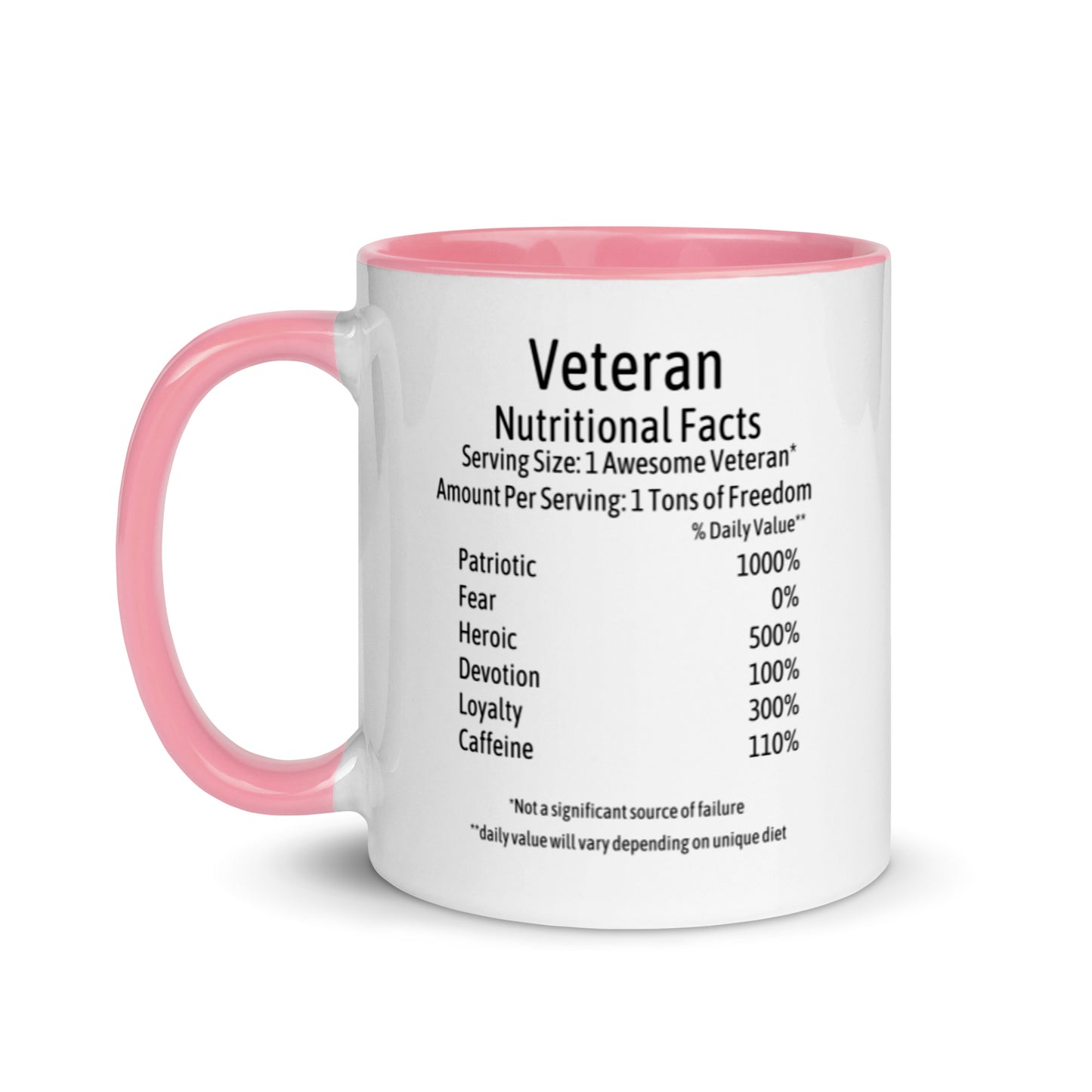 Veteran Mug with Color Inside