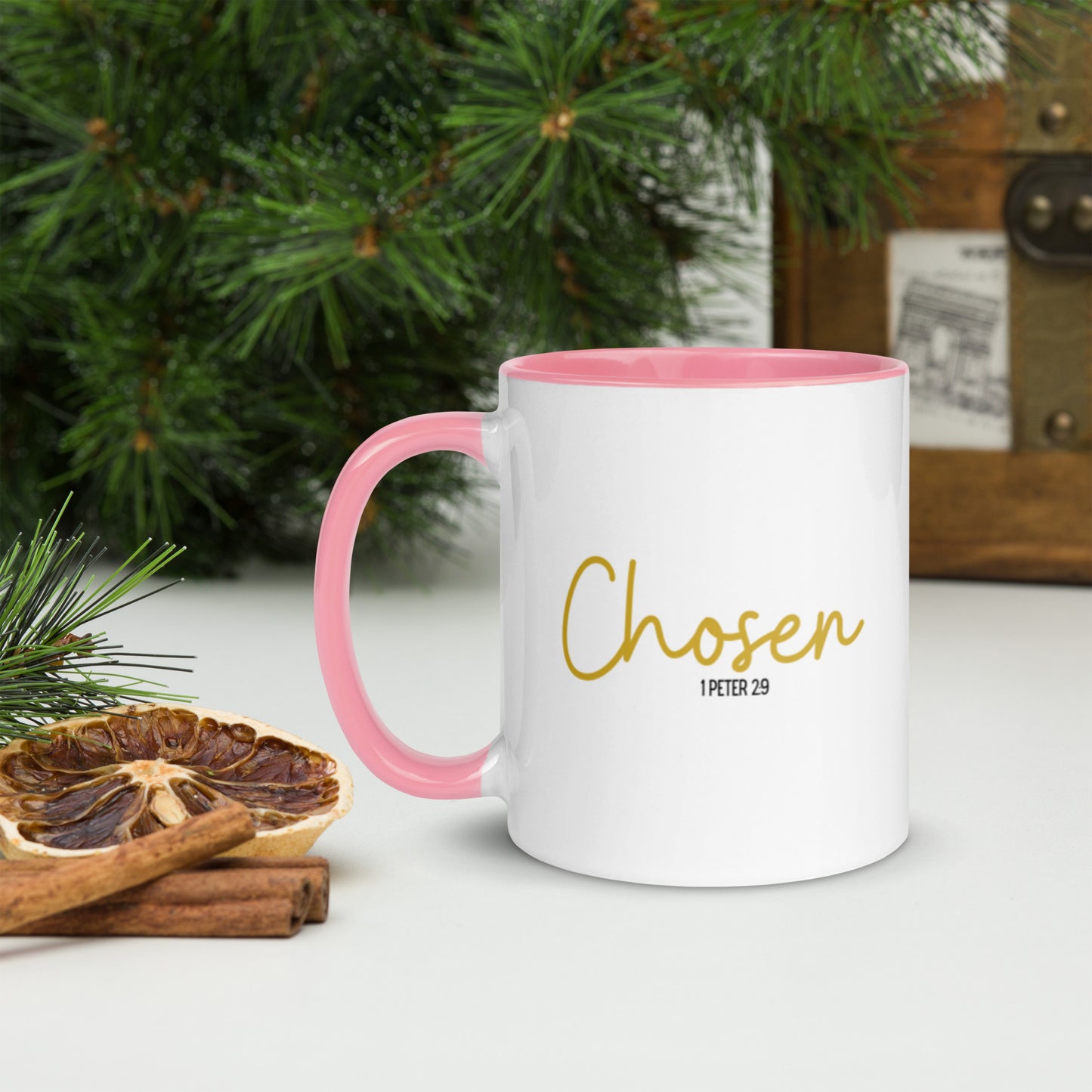 Chosen Mug with Color Inside 1 Peter 2:9