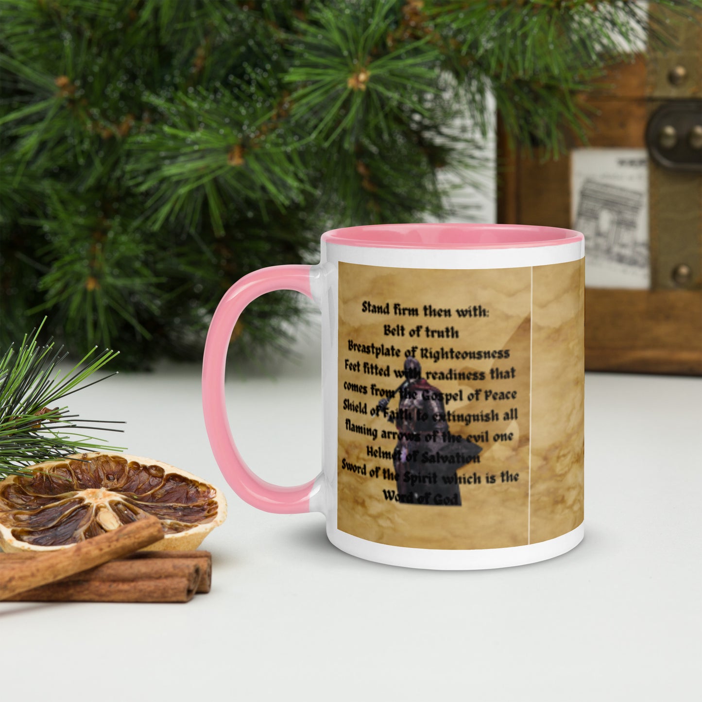 Personalised Bible Mug with Color Inside