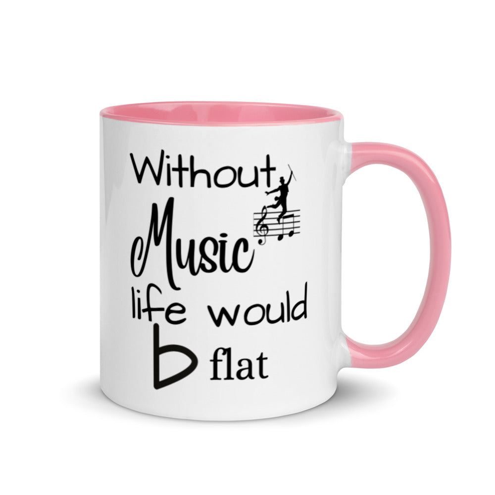 Musician Gift - Without Music Life Would B Flat