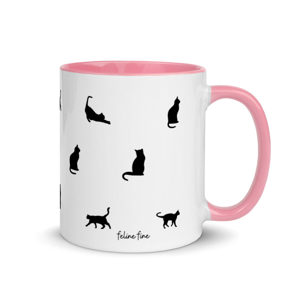 Cat Gift - Black Cat Mug With Pun