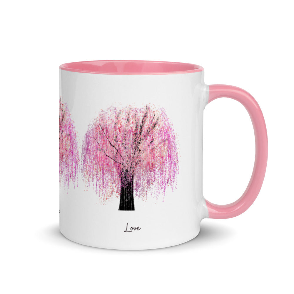 Cherry Blossom Gift - Faith Hope Love Mug