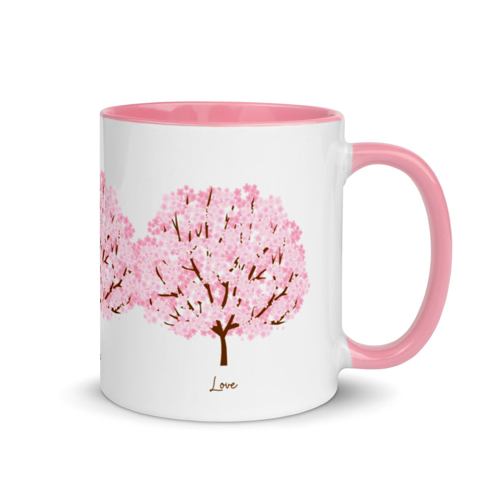Cherry Blossom Gift - Faith Hope Love Mug