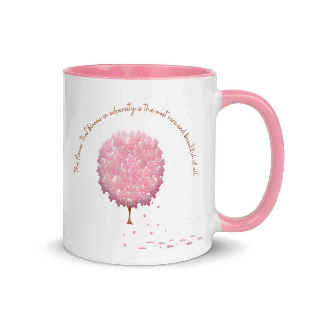 Gift For Her - Personalised Mug With Lovely Blossom Quote