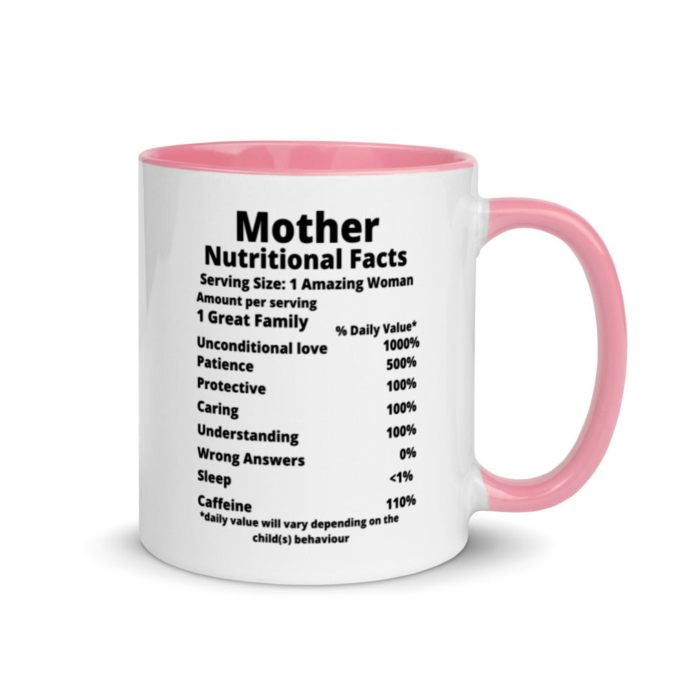 Mother Gift - Mother Mug With Nutritional Facts